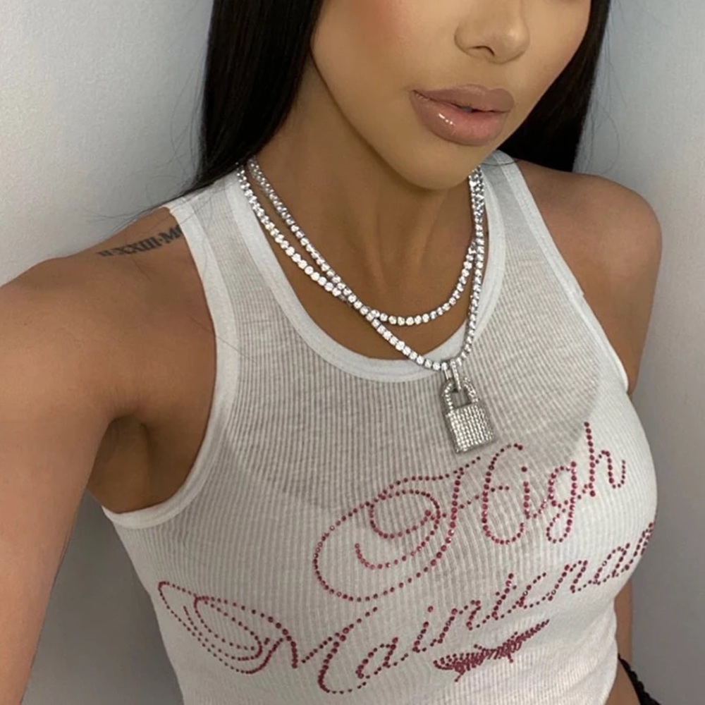 High Maintenance Girls Crop Top